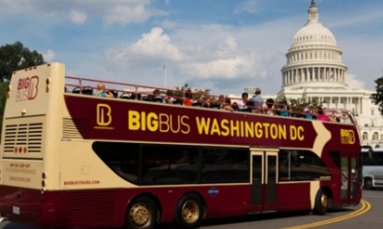 where does the big bus tour start in washington